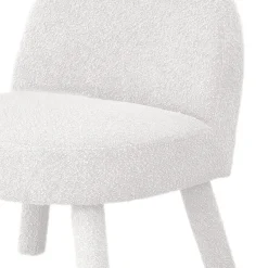 ABICA Fauteuil en tissu bouclette