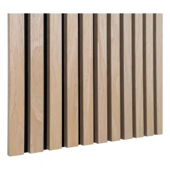 ACOUSTIC Lot de 2 panneaux en tasseaux de bois