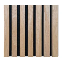 ACOUSTIC Lot de 2 panneaux en tasseaux de bois
