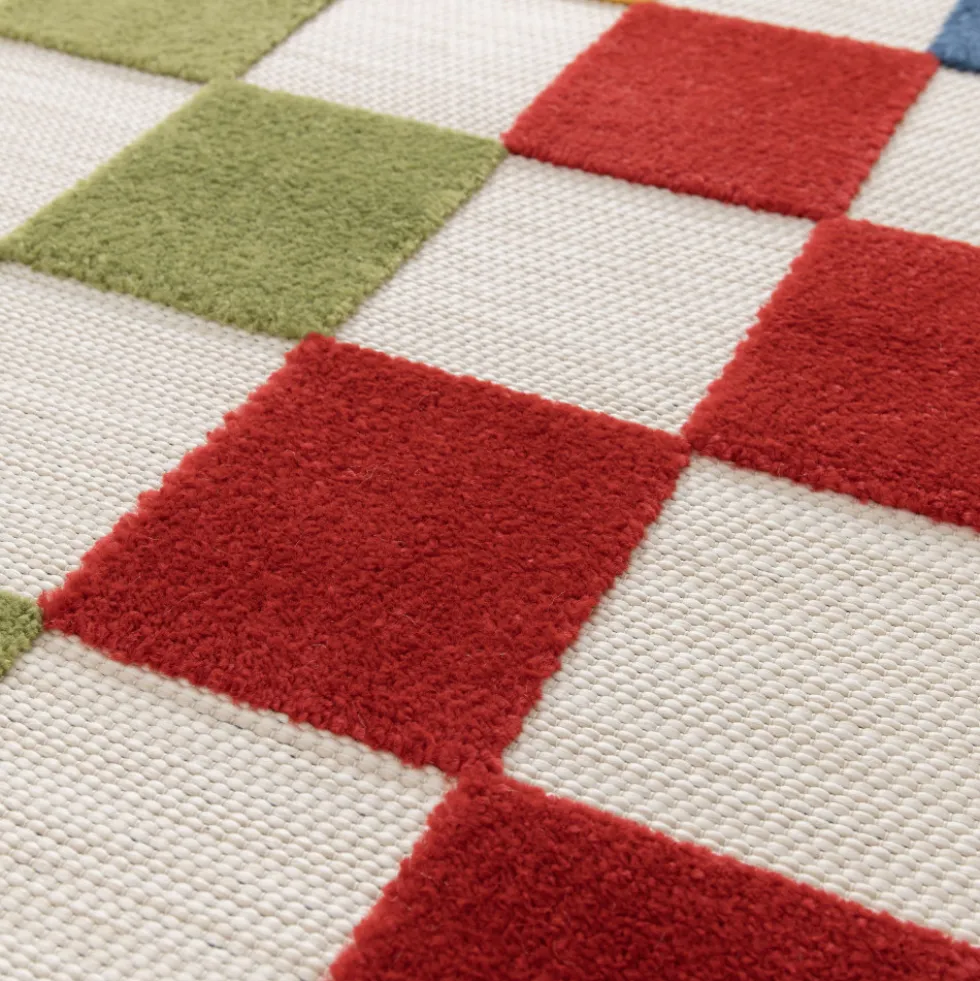 Addo – Tapis intérieur et extérieur à motif géométrique