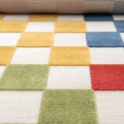 Addo – Tapis intérieur et extérieur à motif géométrique