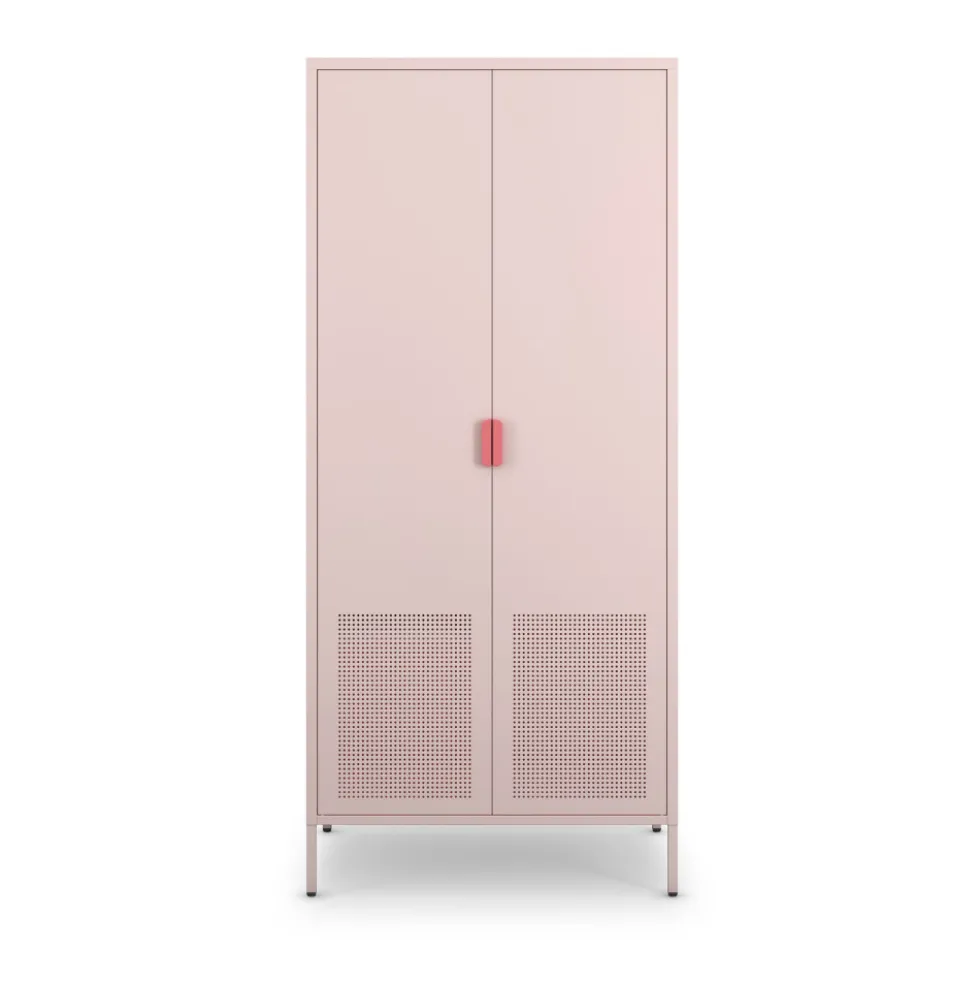 ADEL Armoire 2 portes en métal H180cm