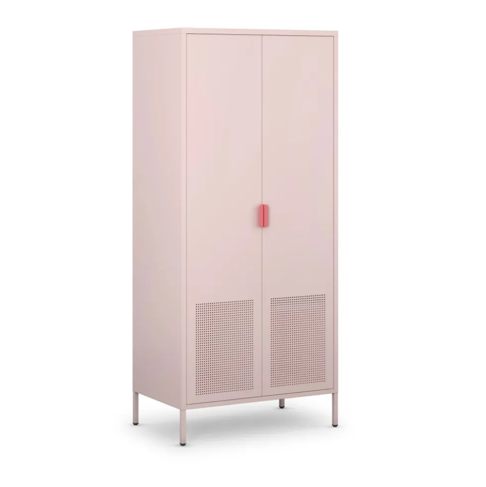 ADEL Armoire 2 portes en métal H180cm