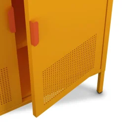 ADEL Buffet haut 2 portes en métal H110cm