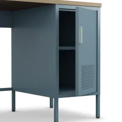 ADEL Bureau 1 porte en métal L120cm