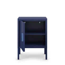 ADEL Table de chevet 1 porte en métal L40cm