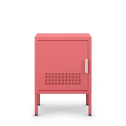 ADEL Table de chevet 1 porte en métal L40cm