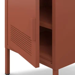 ADEL Table de chevet 1 porte en métal L40cm