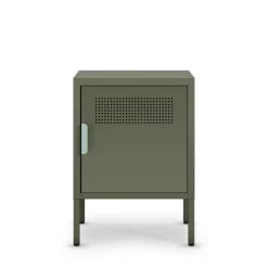 ADEL Table de chevet 1 porte en métal L40cm