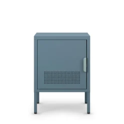 ADEL Table de chevet 1 porte en métal L40cm