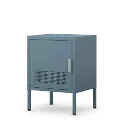 ADEL Table de chevet 1 porte en métal L40cm