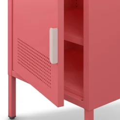 ADEL Table de chevet 1 porte en métal L40cm