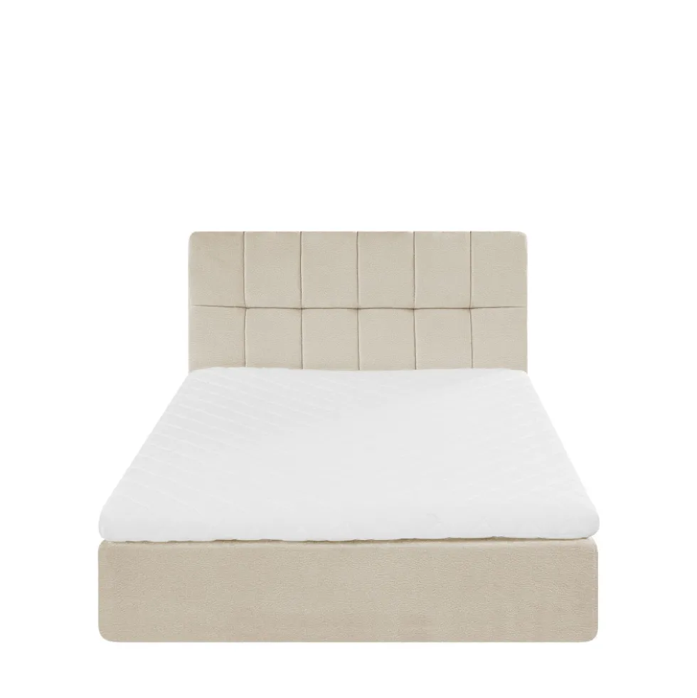 AIR NEST Lit complet compressé boxspring en tissu 160x200cm