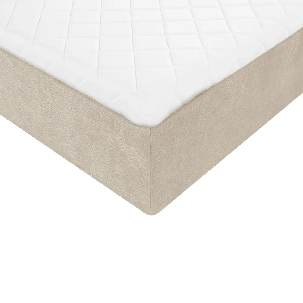 AIR NEST Lit complet compressé boxspring en tissu 160x200cm