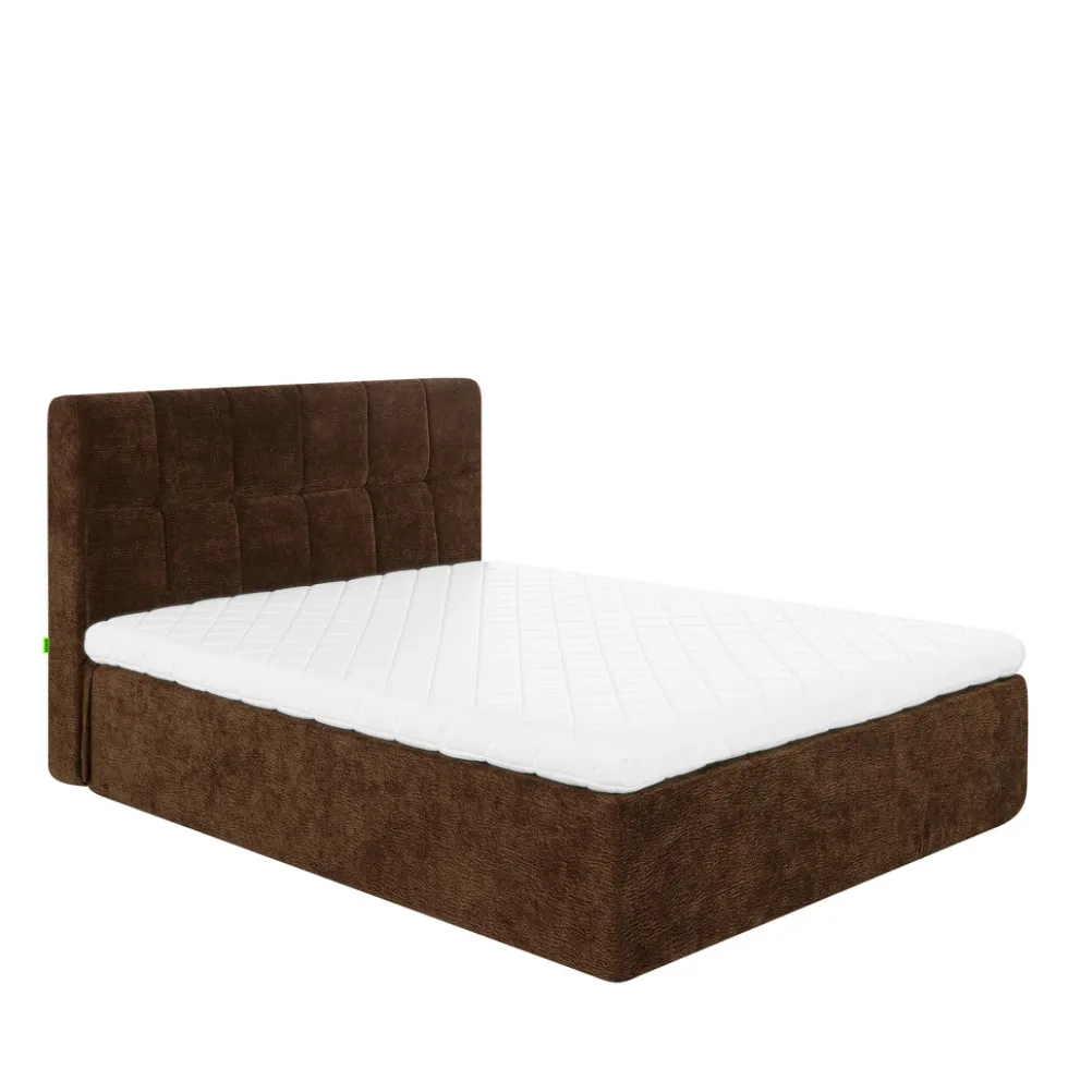 AIR NEST Lit complet compressé boxspring en tissu 160x200cm