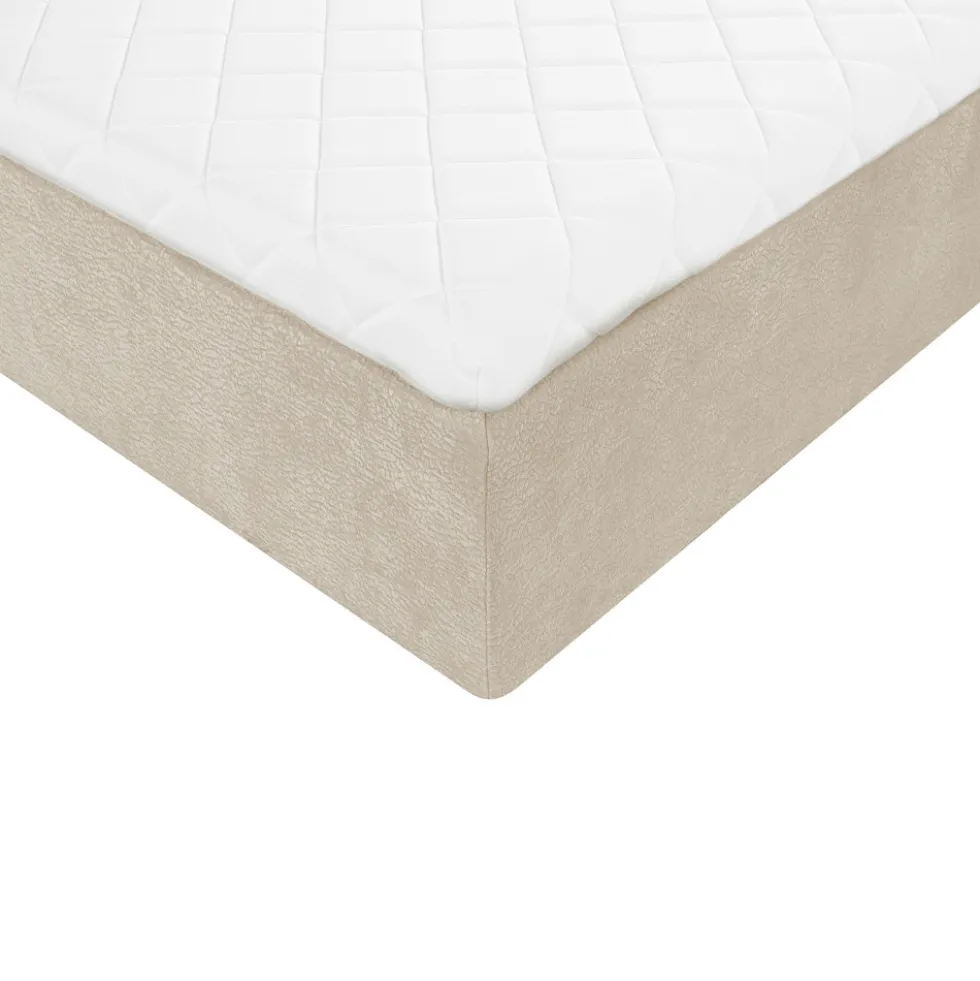 AIR NEST Lit complet compressé boxspring en tissu 140x190cm