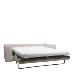 AMANY Canapé convertible 3 places entièrement déhoussable en tissu