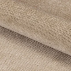 ANABATE Lot de 2 fauteuils de table en tissu et bois