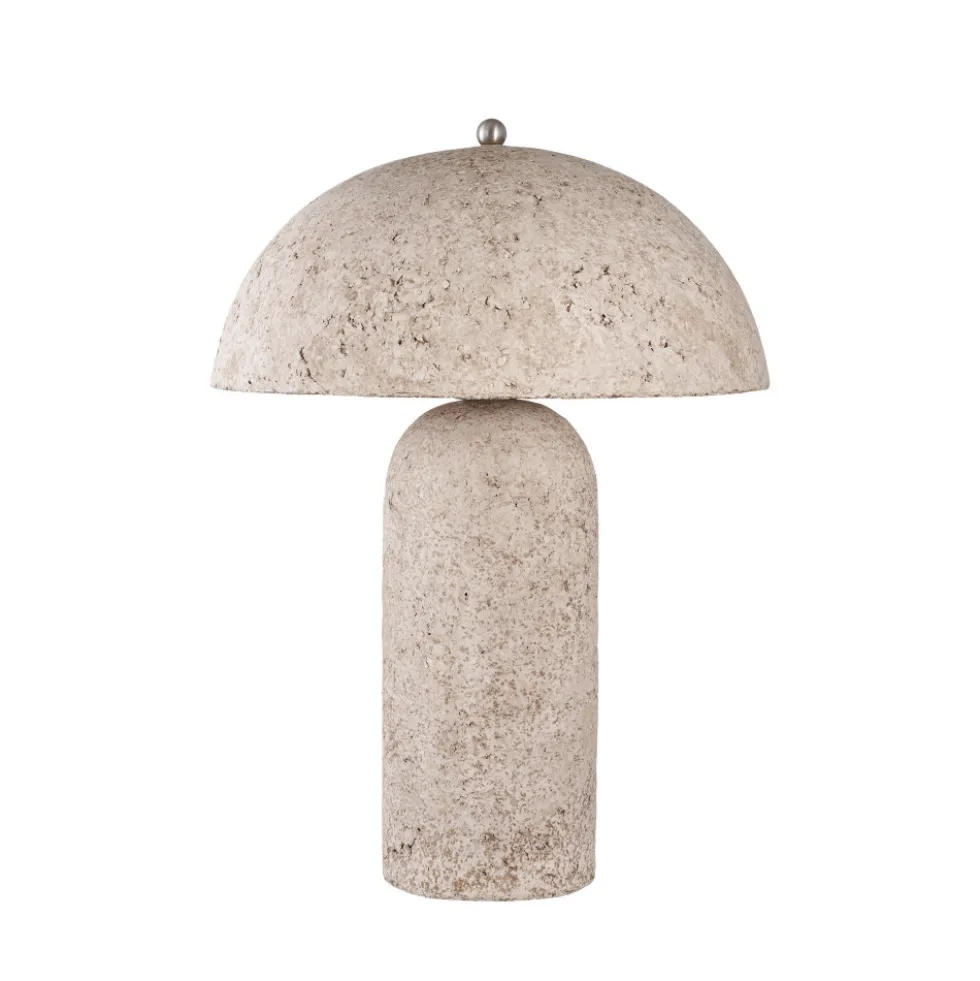ASTLEY Lampe à poser en papier mâché