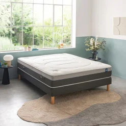ASTRION Matelas à ressorts mousse mémoire de forme, accueil enveloppant