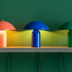 ASTUTO Lampe à poser champignon en métal