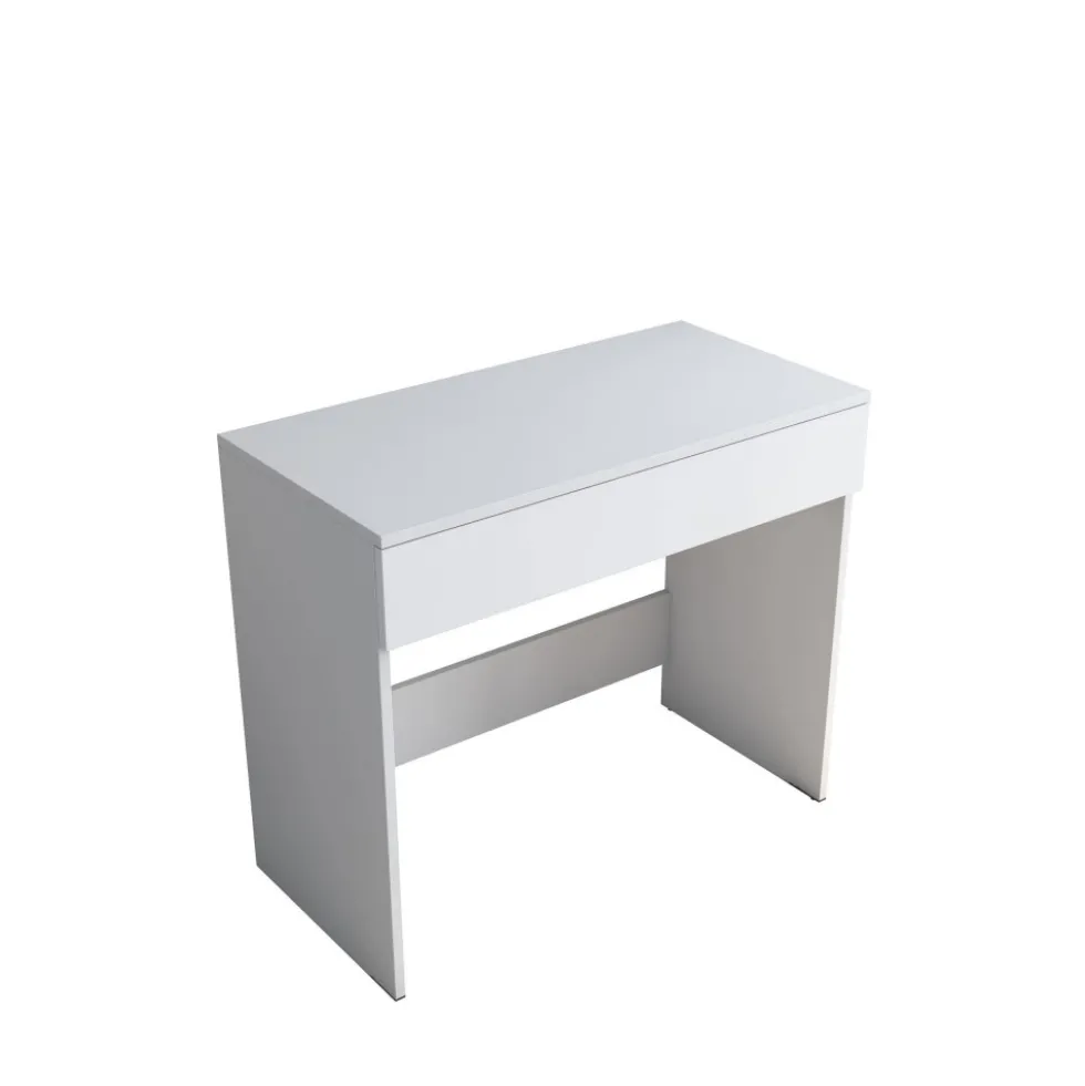 AURI Coiffeuse 1 tiroir en bois L90cm