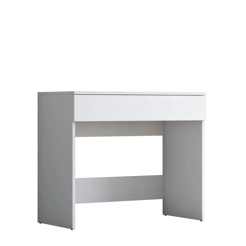 AURI Coiffeuse 1 tiroir en bois L90cm