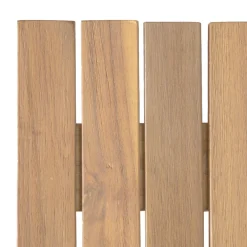 AVA Table à manger de jardin 6 personnes en bois