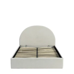 BACKO Lit coffre en tissu 140x190cm