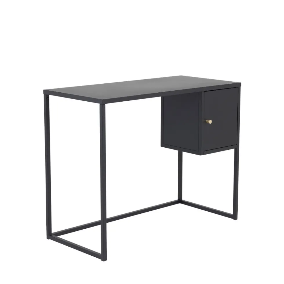 BAKAL Bureau 1 porte en métal L95cm