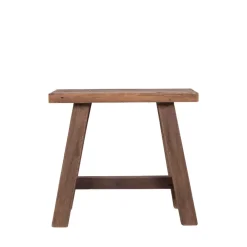BARCELONA Tabouret en teck H45cm
