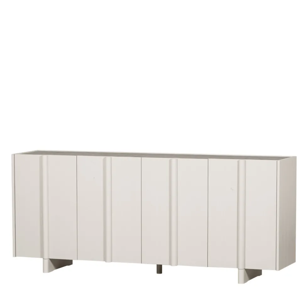 BASU Buffet 4 portes en bois L200cm