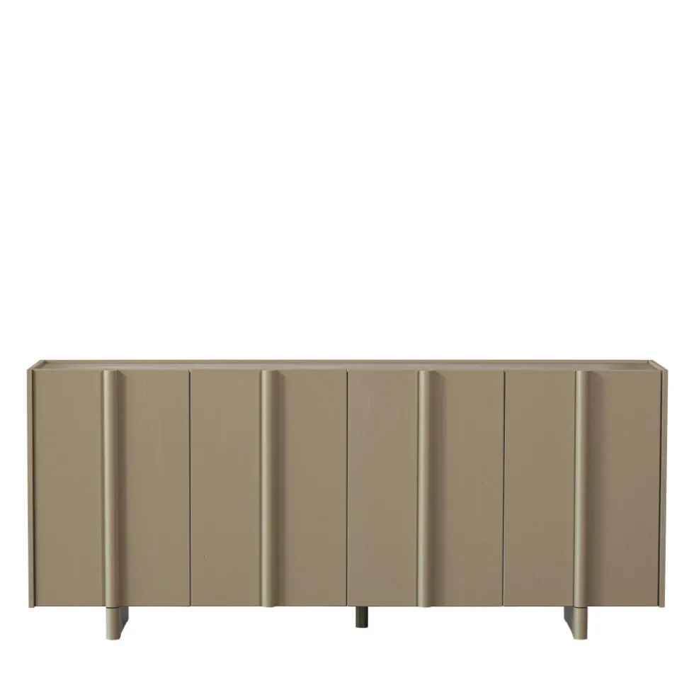 BASU Buffet 4 portes en bois L200cm