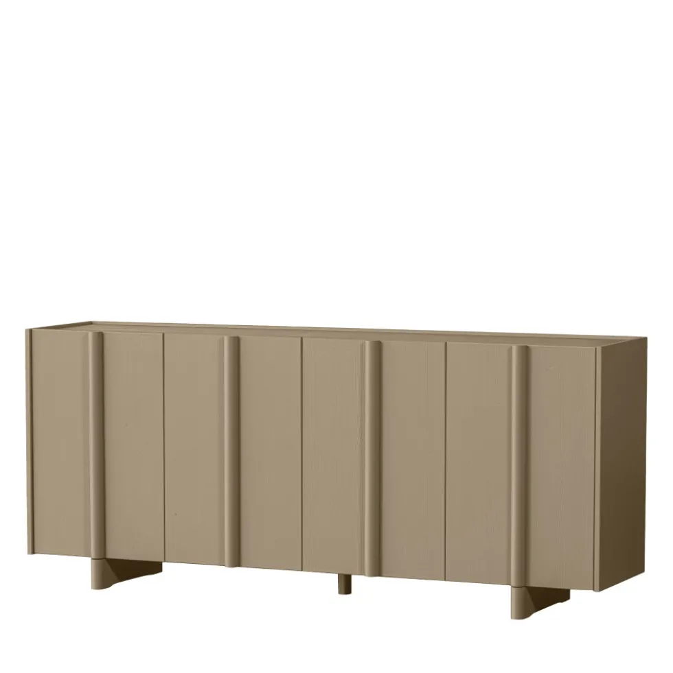 BASU Buffet 4 portes en bois L200cm