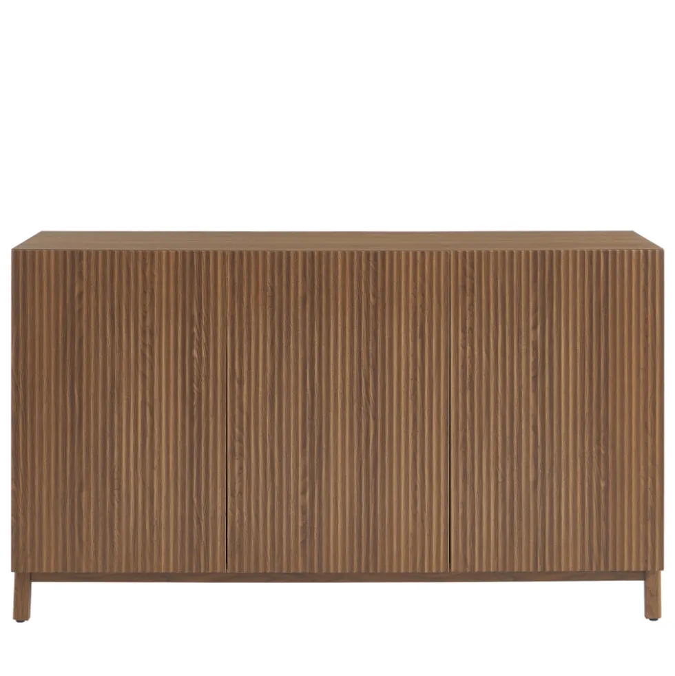 BELLY Buffet 3 portes en bois L140cm