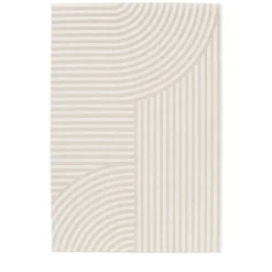 BIZANA Tapis d’extérieur à motif géométrique