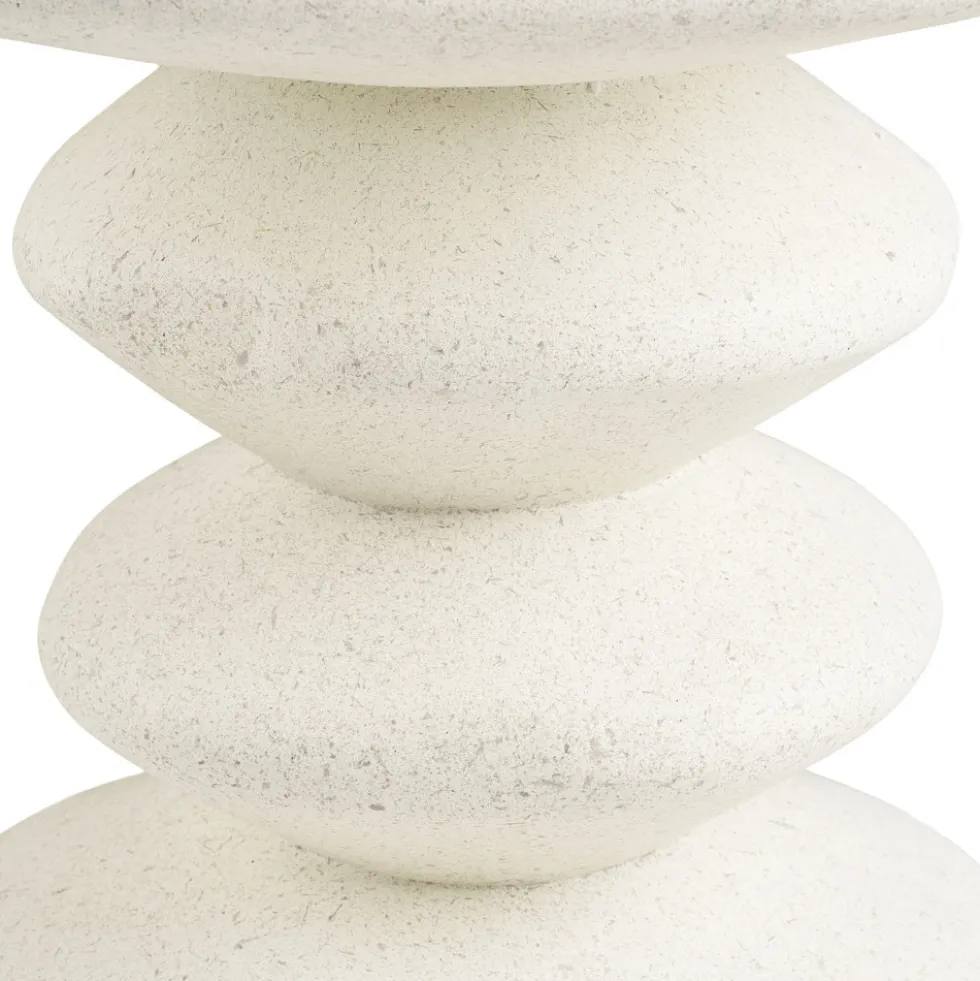 BLACKBURN Table d'appoint ronde en fibre d'argile ø36cm