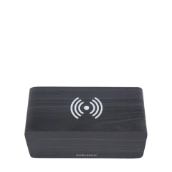 BLOCK Réveil en bois avec chargeur téléphone
