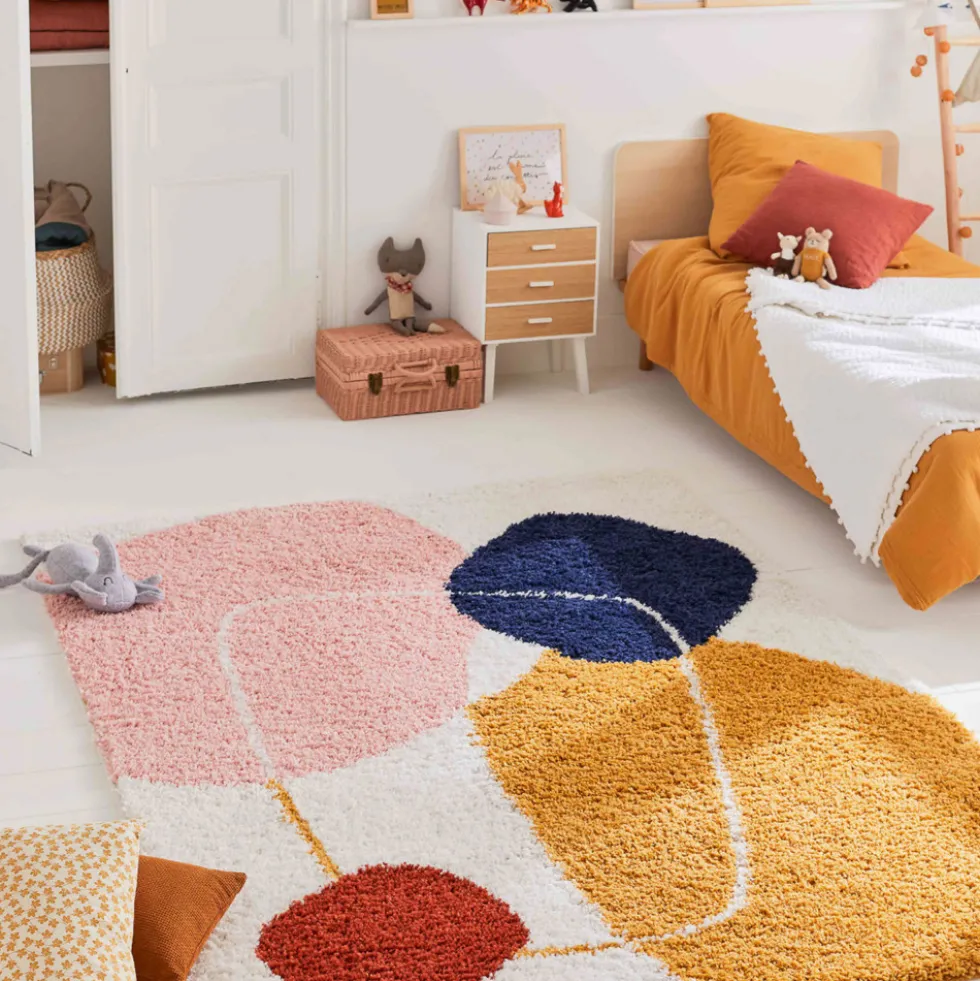 BLOOP Tapis contemporain à motif géométrique