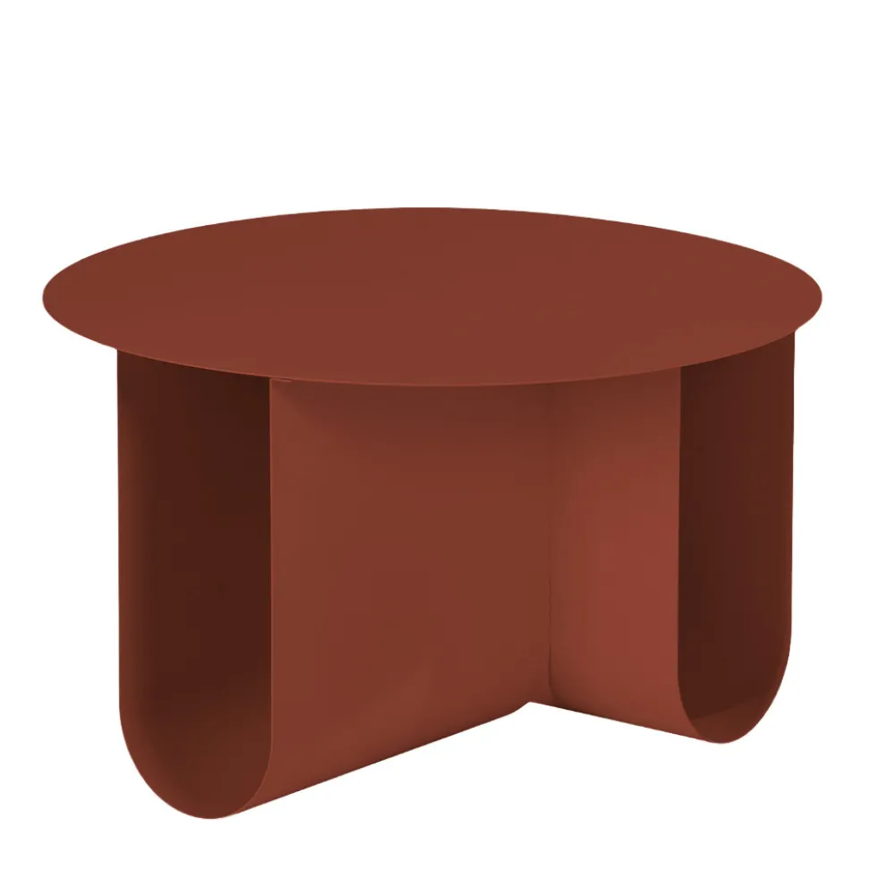 BLUM Table basse ronde en métal ø60cm