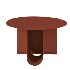 BLUM Table basse ronde en métal ø60cm