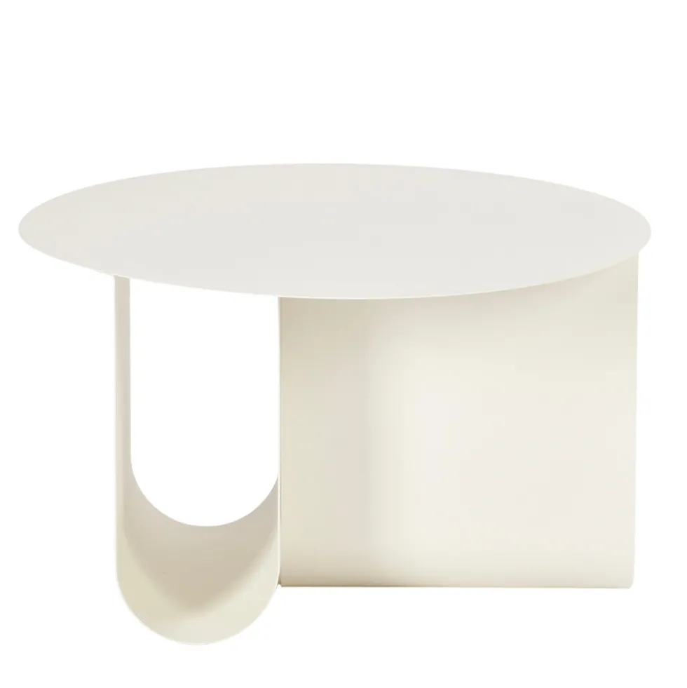 BLUM Table basse ronde en métal ø60cm