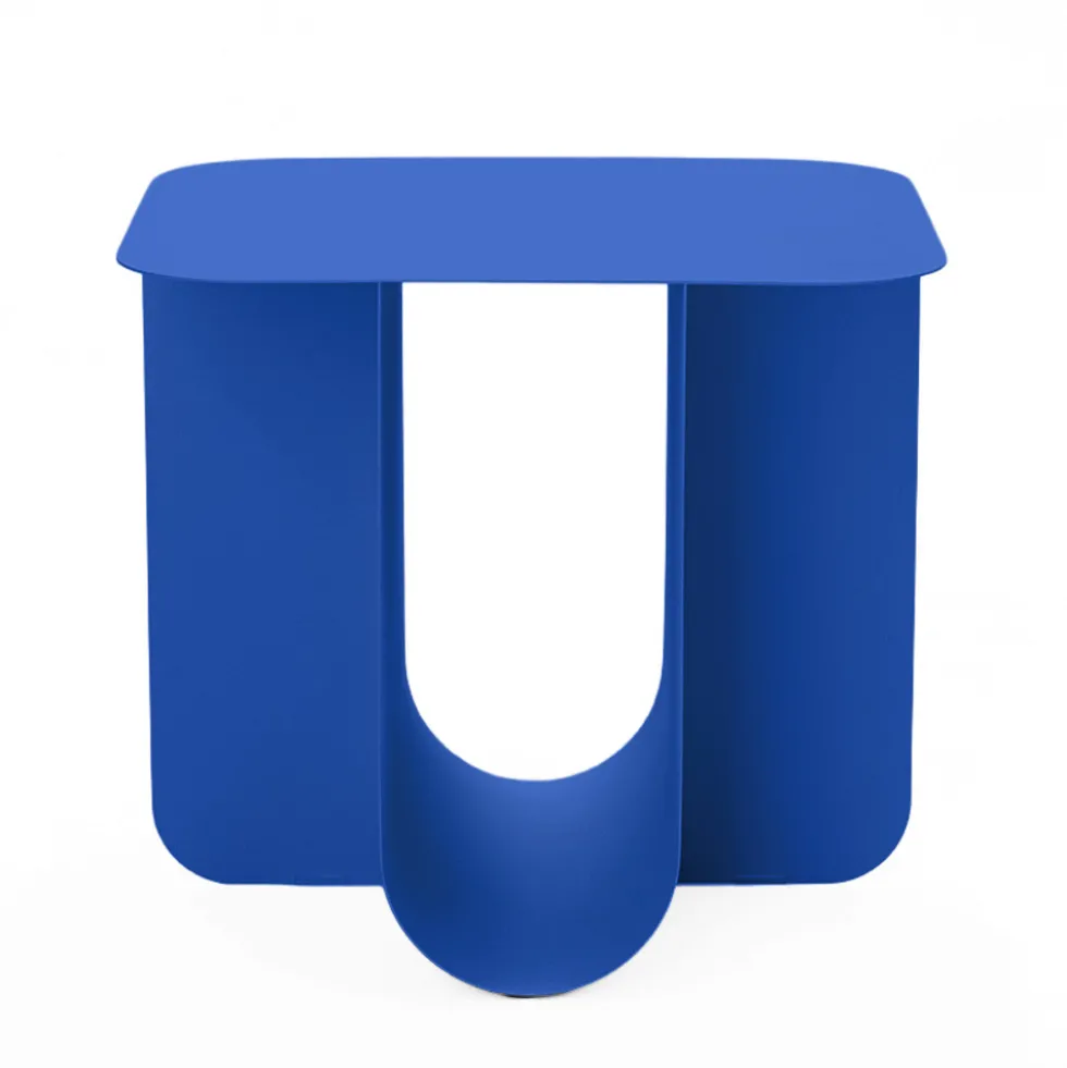 BLUM Table d'appoint en métal 45x40cm
