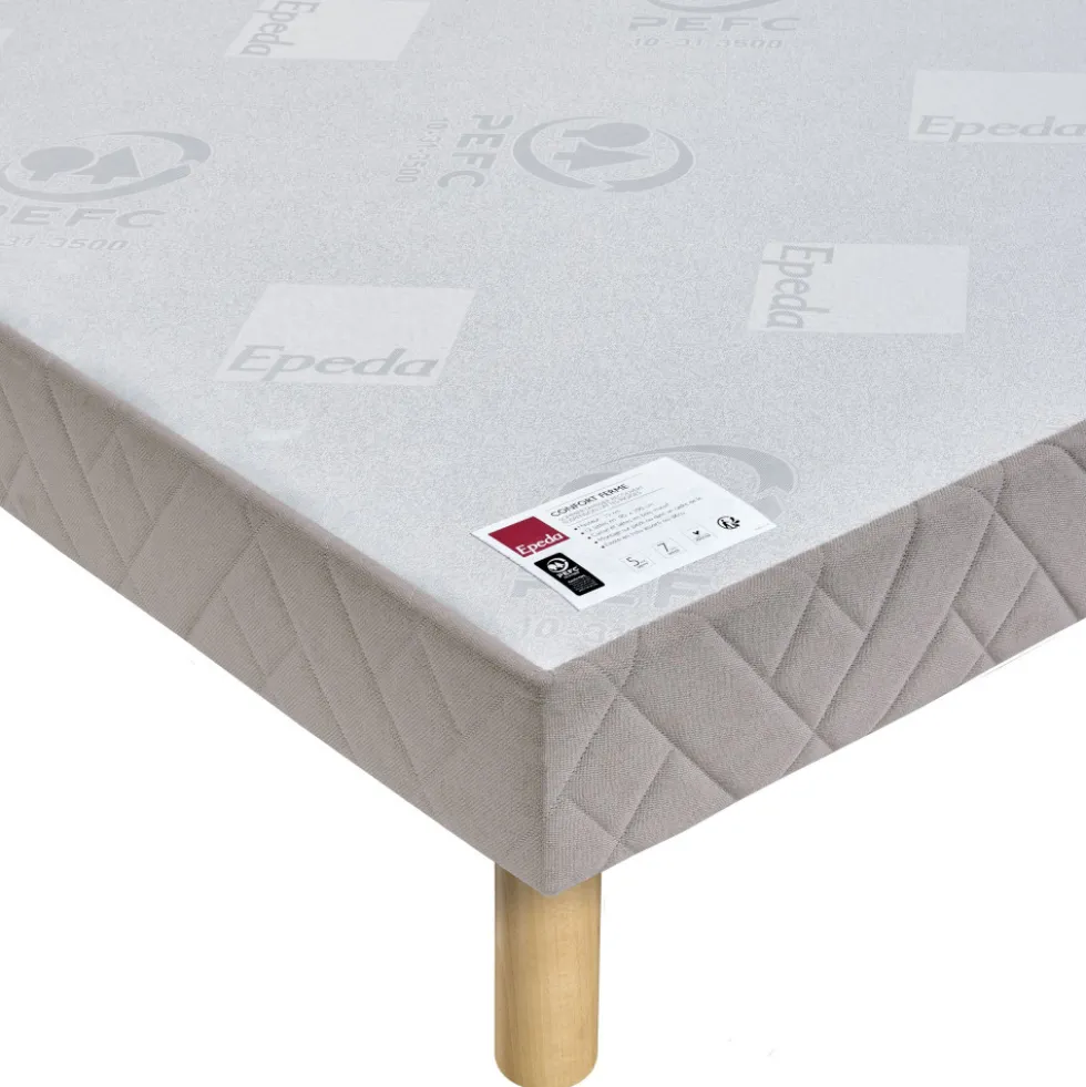 BOMBA FERME Sommier tapissier 90x190cm