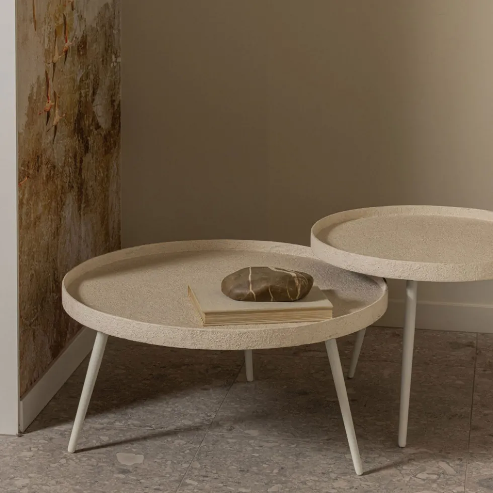 BOUNDS Table basse ronde en métal ø76cm