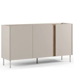BOXY Buffet 3 portes en bois et métal L150cm