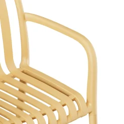 BRANO Lot de 2 fauteuils de jardin en résine