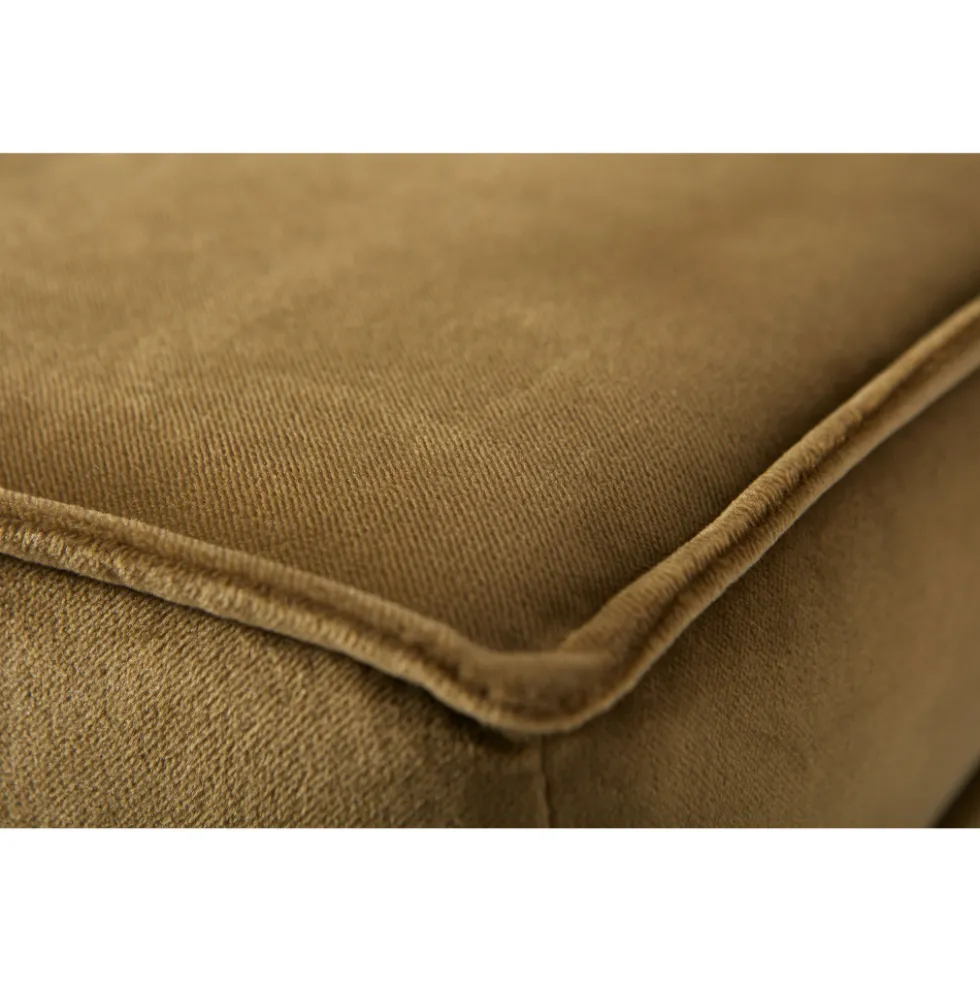 BRONCO Repose-pieds en velours