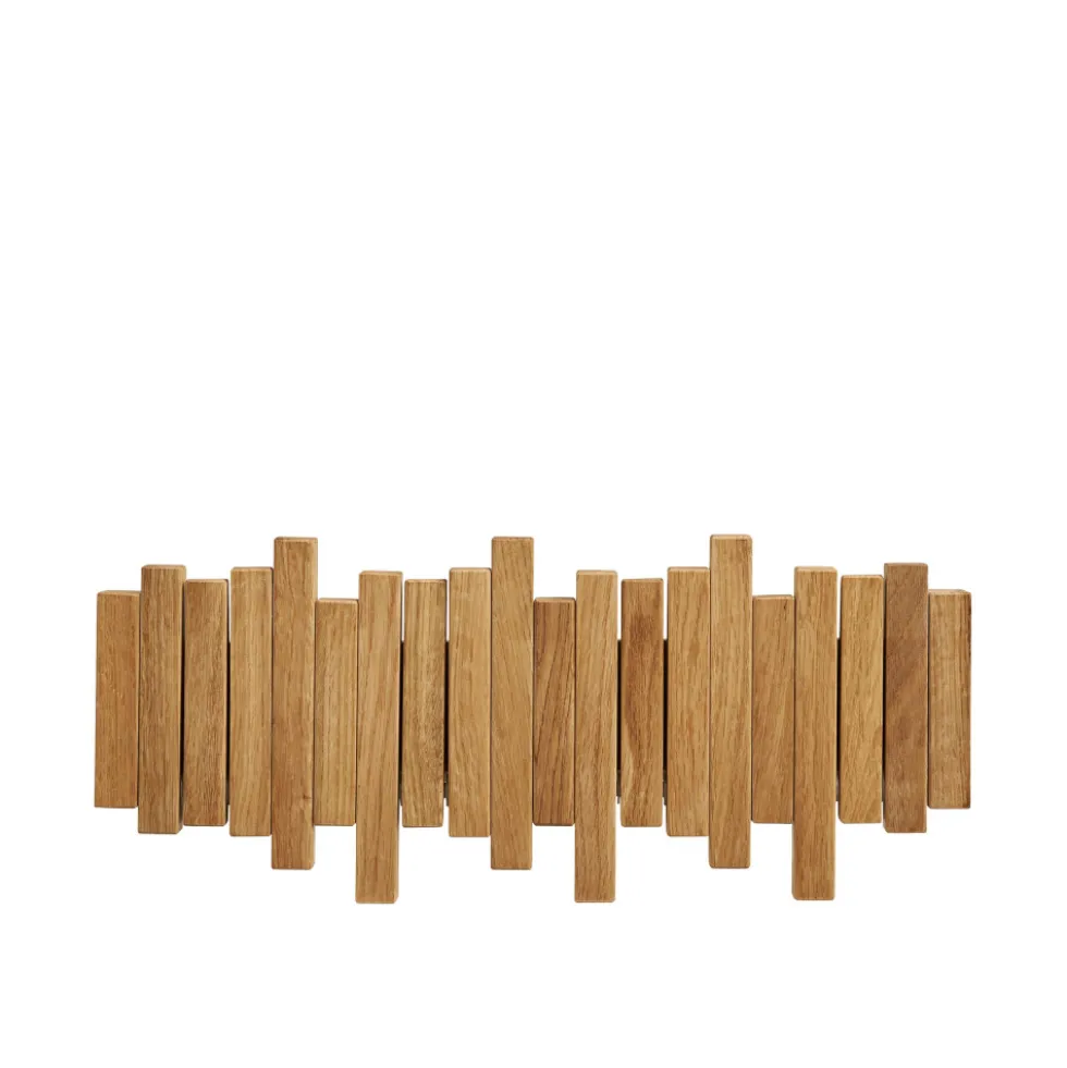 CALTRA Porte-manteaux en bois L40cm