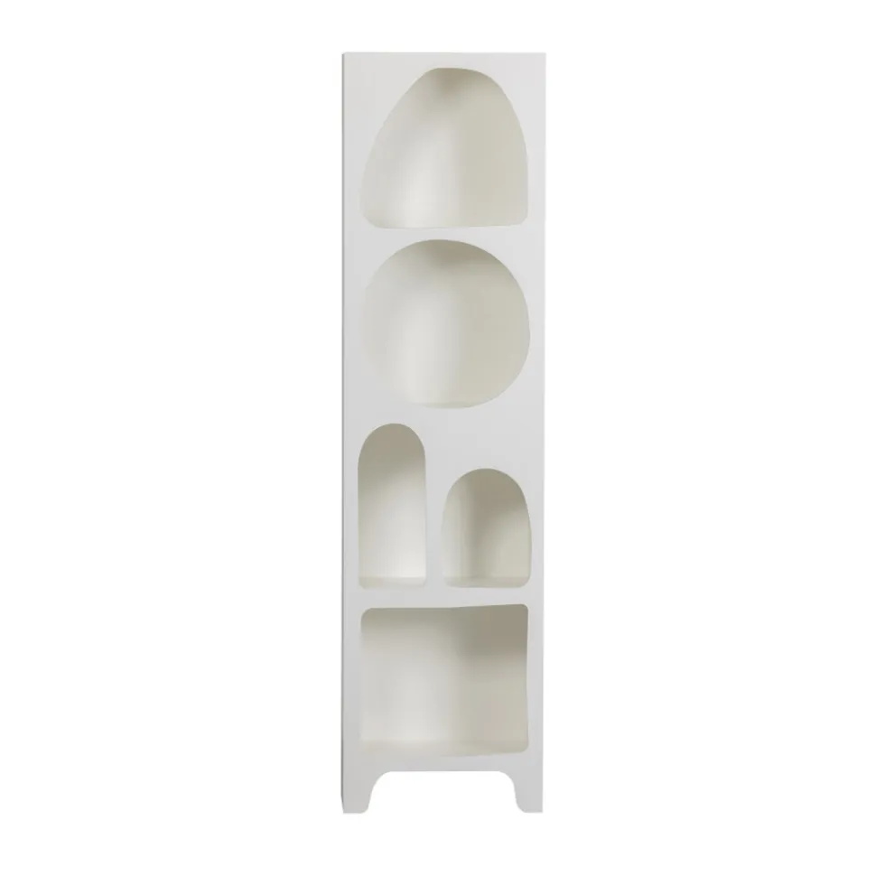 CAZ Colonne de rangement en bois 5 niches H180cm